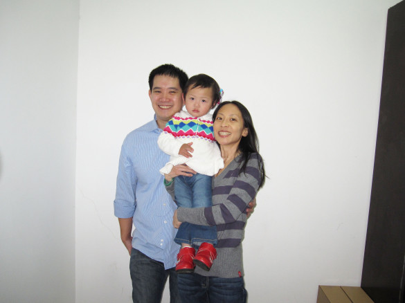 Official Family Photo at the Wuhan Civil Affairs Office