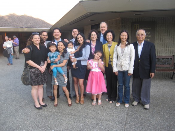 With our godfamily. I'm so proud to call everyone in this pic my family. 