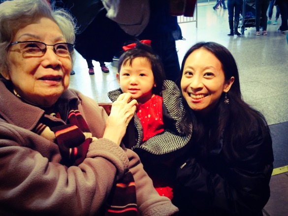 Roxy & I with Tai Po (Roxy's Great-grandmother)