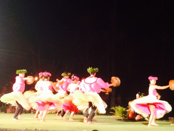 Hula dancers from the Old Lahaina Luau