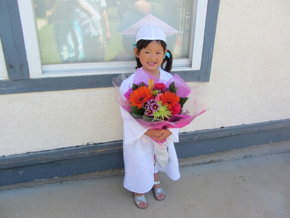 Roxy at her Merryhill Preschool Graduation
